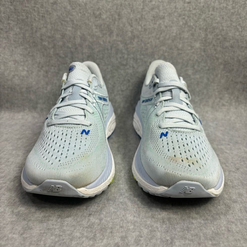 New Balance Fresh Foam X 860 V13 Womens Shoes Size 7 light Blue Running Sneakers - Picture 2 of 9